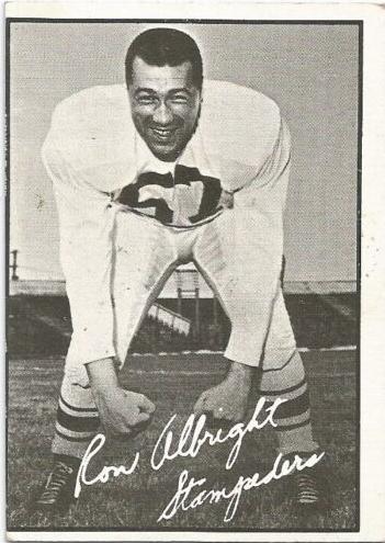 1961 Ron Albright #16
