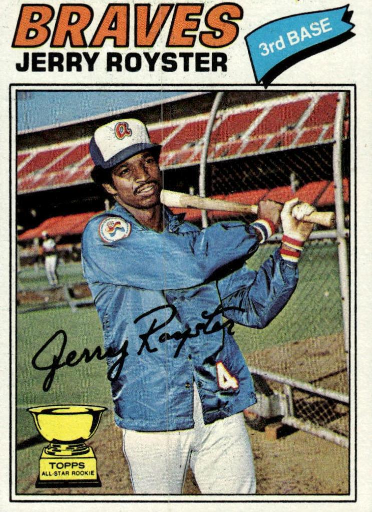 1977 Jerry Royster #549