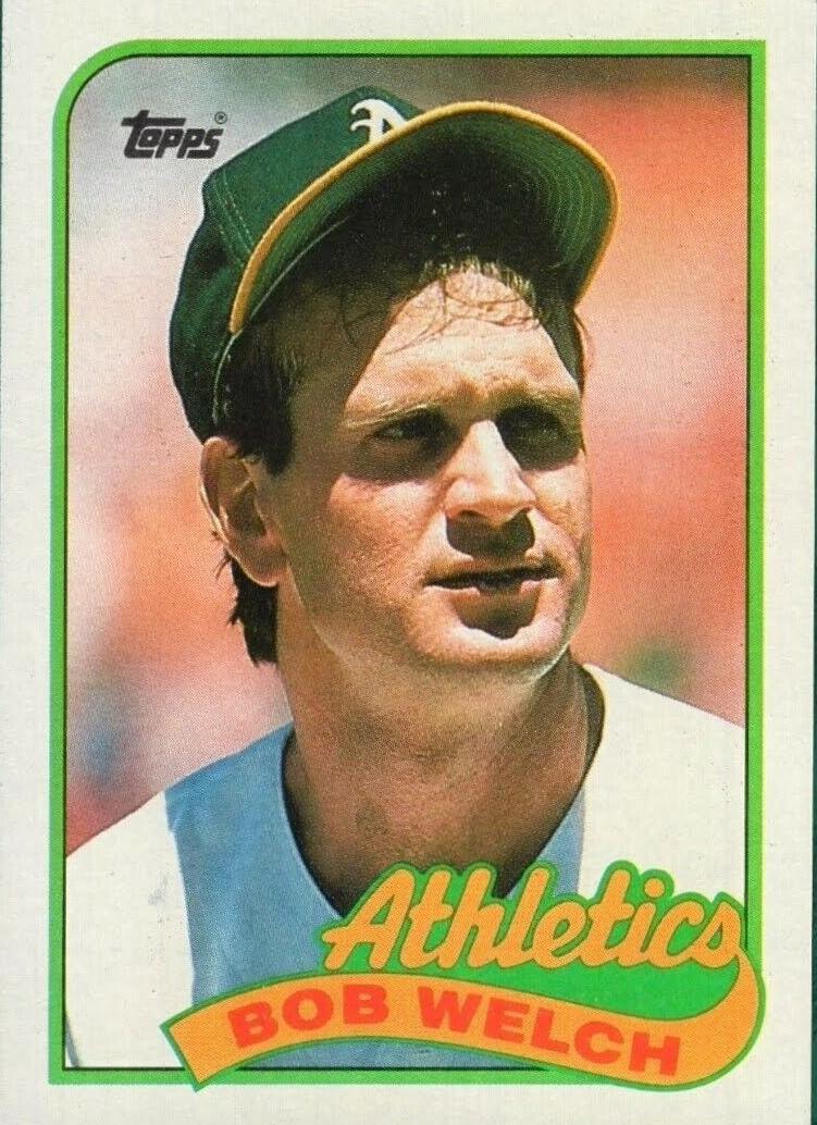 1989 Bob Welch #605