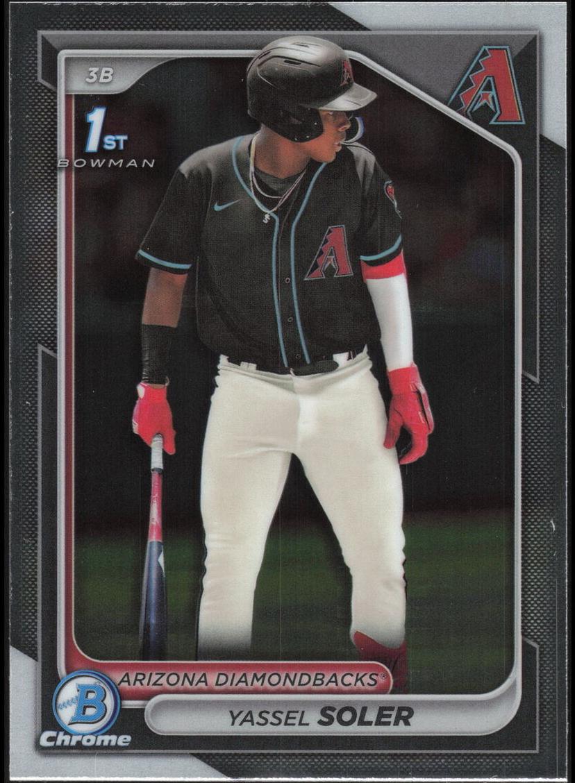 Yassel Soler 2024 Bowman Chrome Prospects card