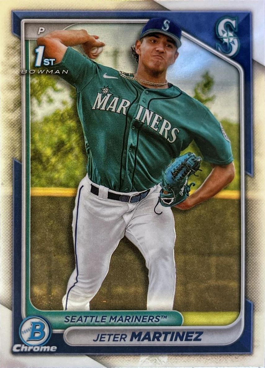 Jeter Martinez 2024 Bowman Chrome Prospects card