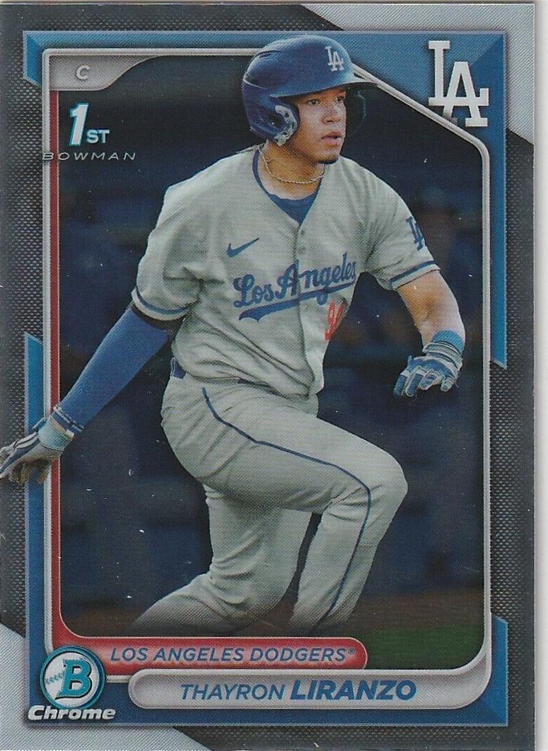 Thayron Liranzo 2024 Bowman Chrome Prospects card