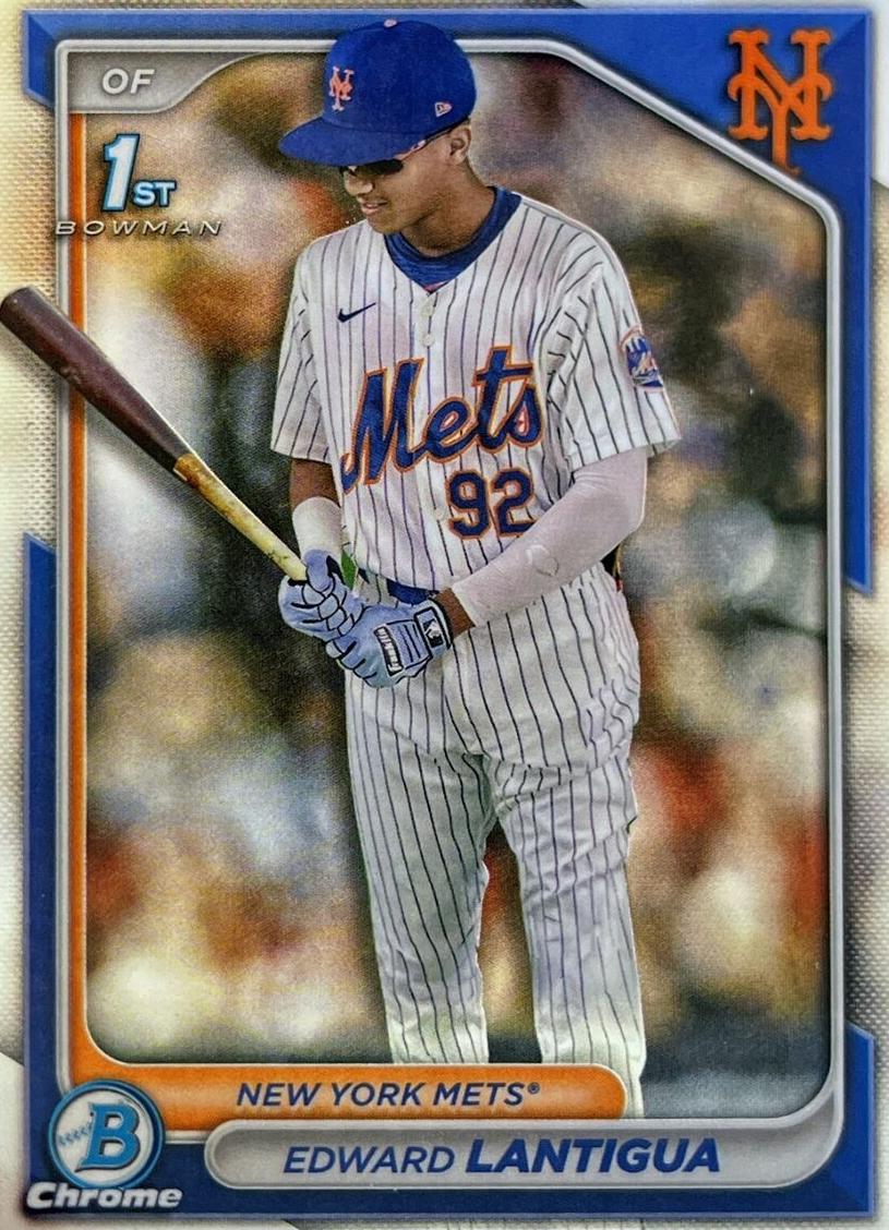 Edward Lantigua 2024 Bowman Chrome Prospects card