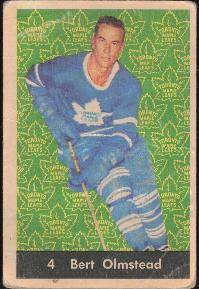 1961 Bert Olmstead #4