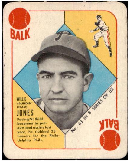 1951 Willie Jones #43