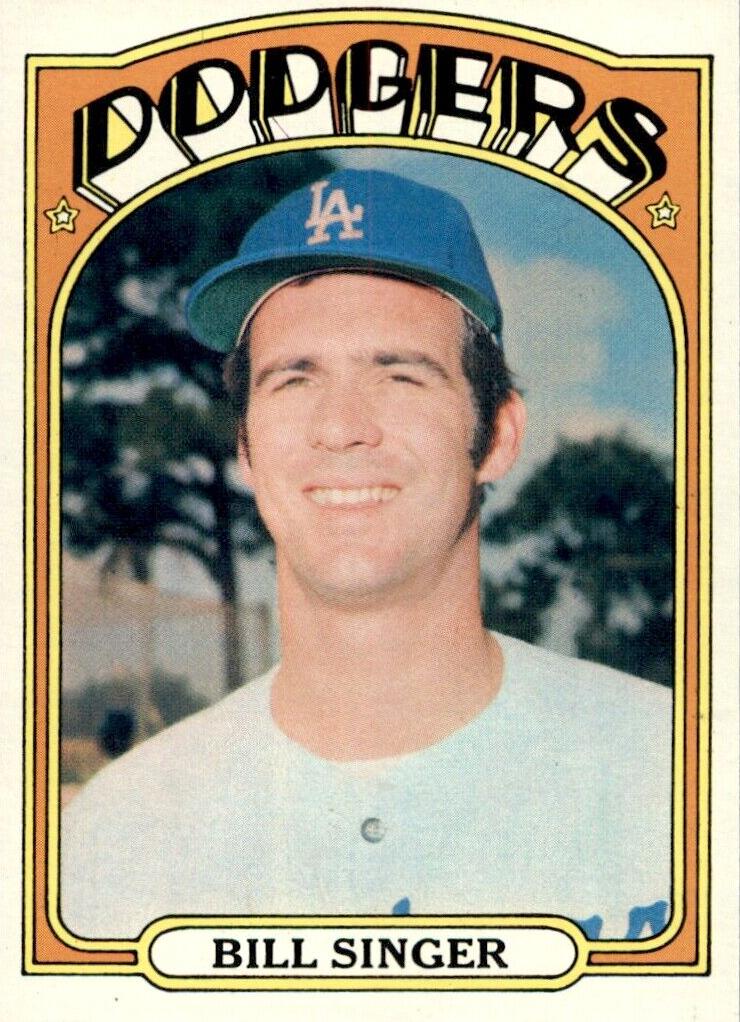 1972 Topps Bill Singer #25 card
