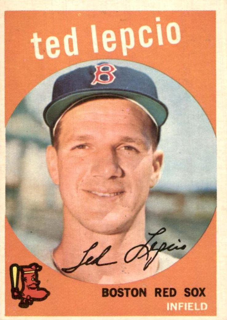 1959 Topps Ted Lepcio #348 card