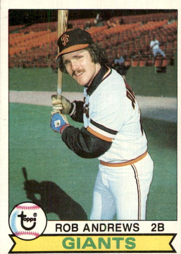 1979 Topps Rob Andrews #34 card