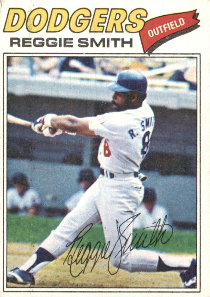 1977 Topps Reggie Smith #345 card