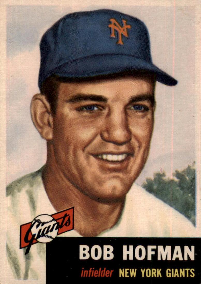 1953 Bobby Hofman #182