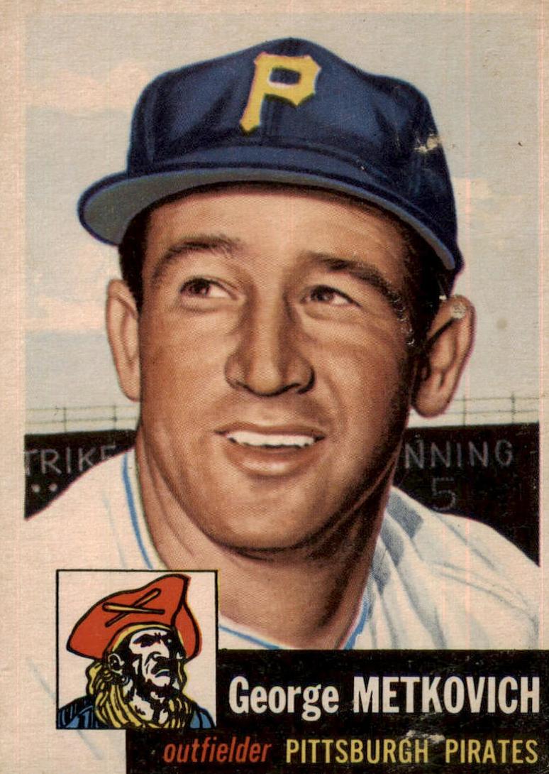 1953 George Metkovich #58