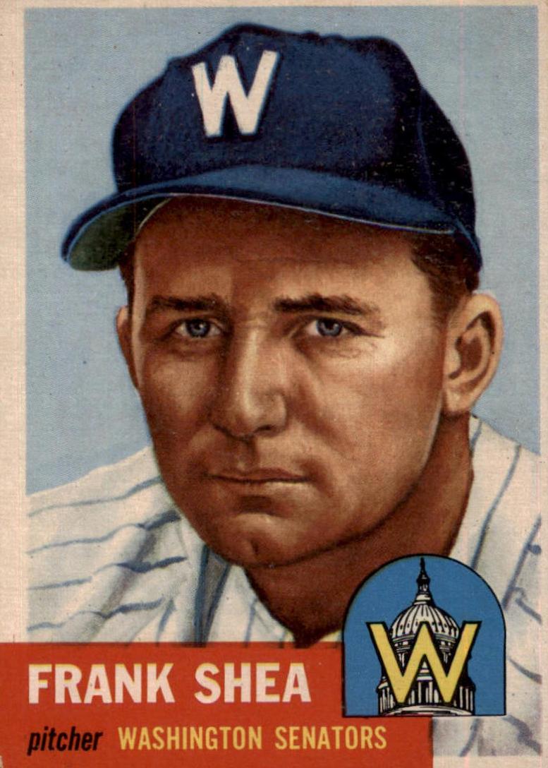 1953 Frank Shea #164