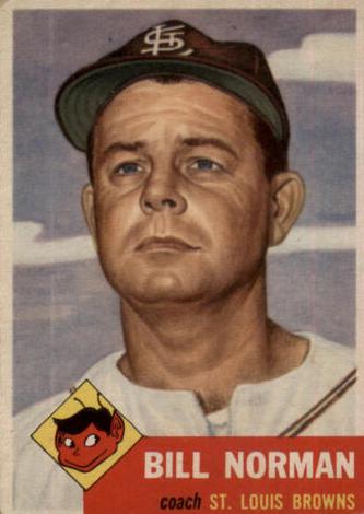 1953 Bill Norman #245