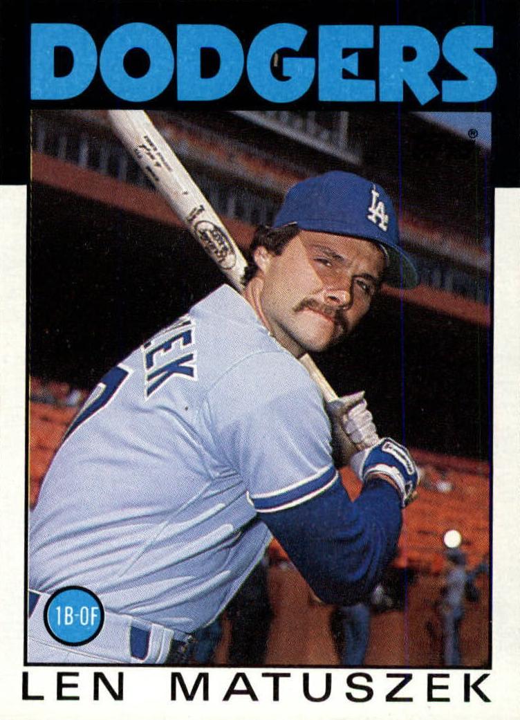 1986 Len Matuszek #109