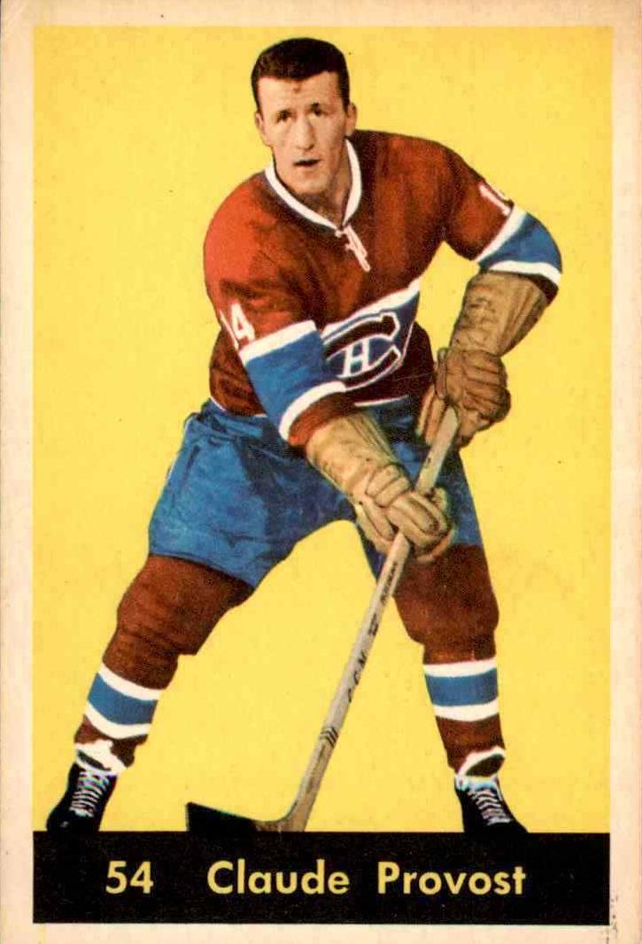 1960 Claude Provost #54