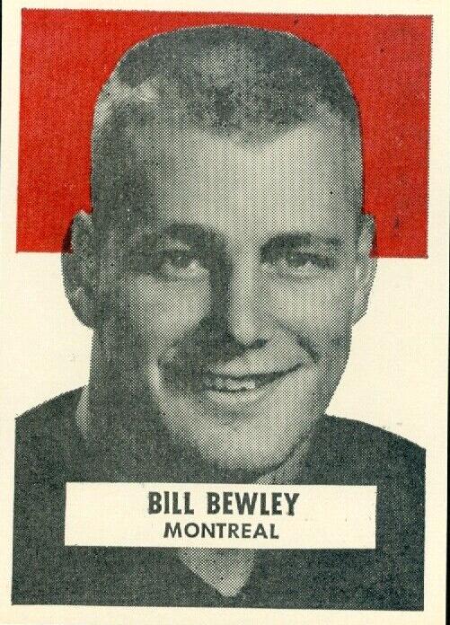 1959 Bill Bewley #NNO