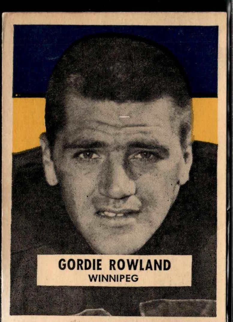 1959 Gord Rowland #NNO