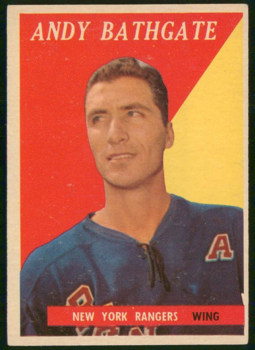 1958 Topps Andy Bathgate #21 card