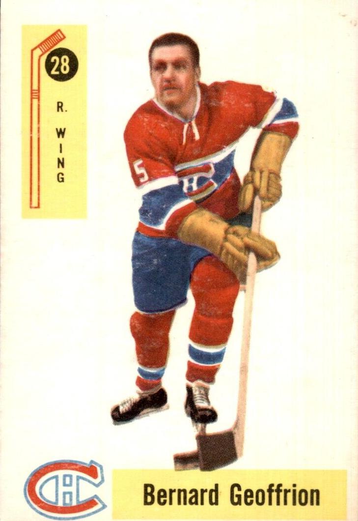 1958 Boom Boom Geoffrion #28