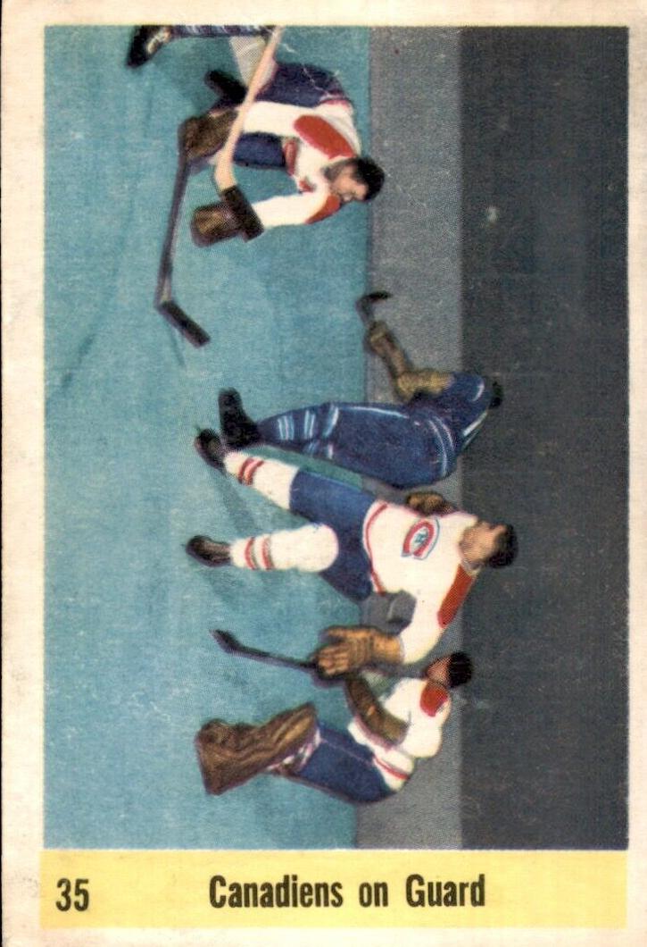 1958 Canadiens on Guard #35