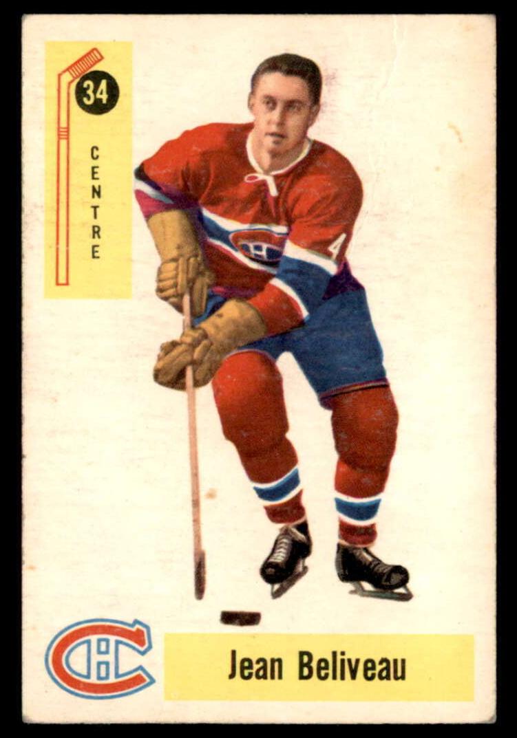 1958 Jean Beliveau #34