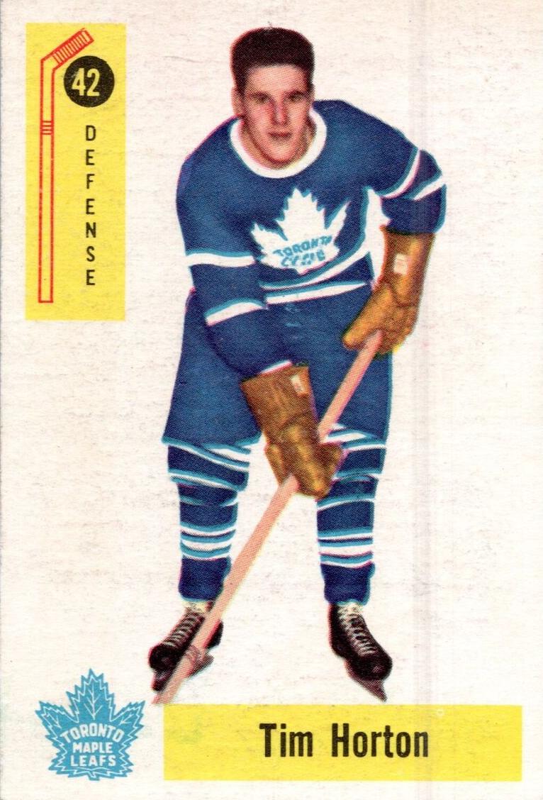 1958 Tim Horton #42