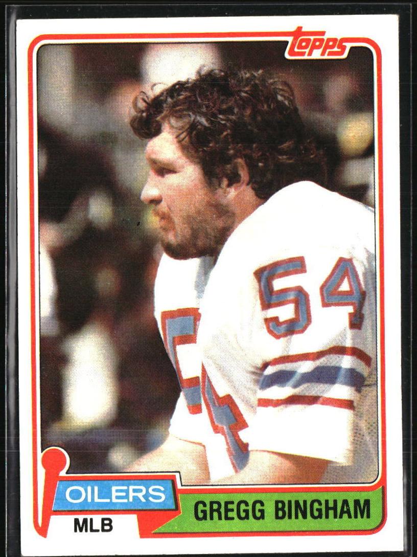 1981 Gregg Bingham #79