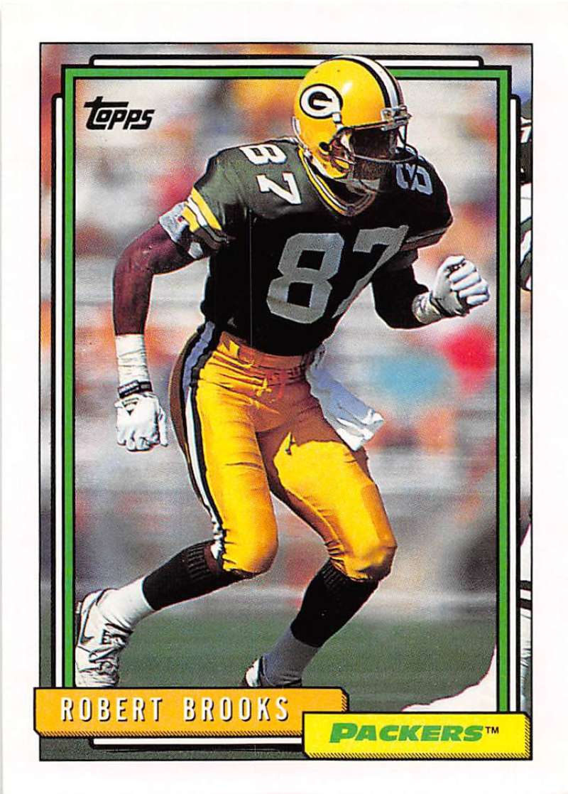 1992 Topps Robert Brooks #721 card