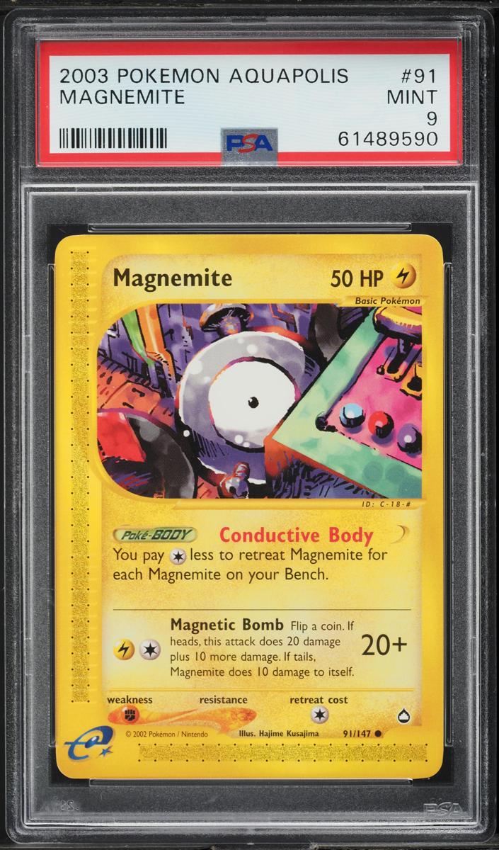 Magnemite 2003 Pokemon Aquapolis