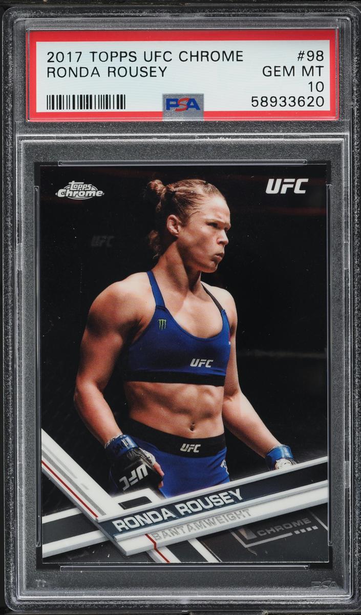 Ronda Rousey - 2017 Topps Chrome UFC