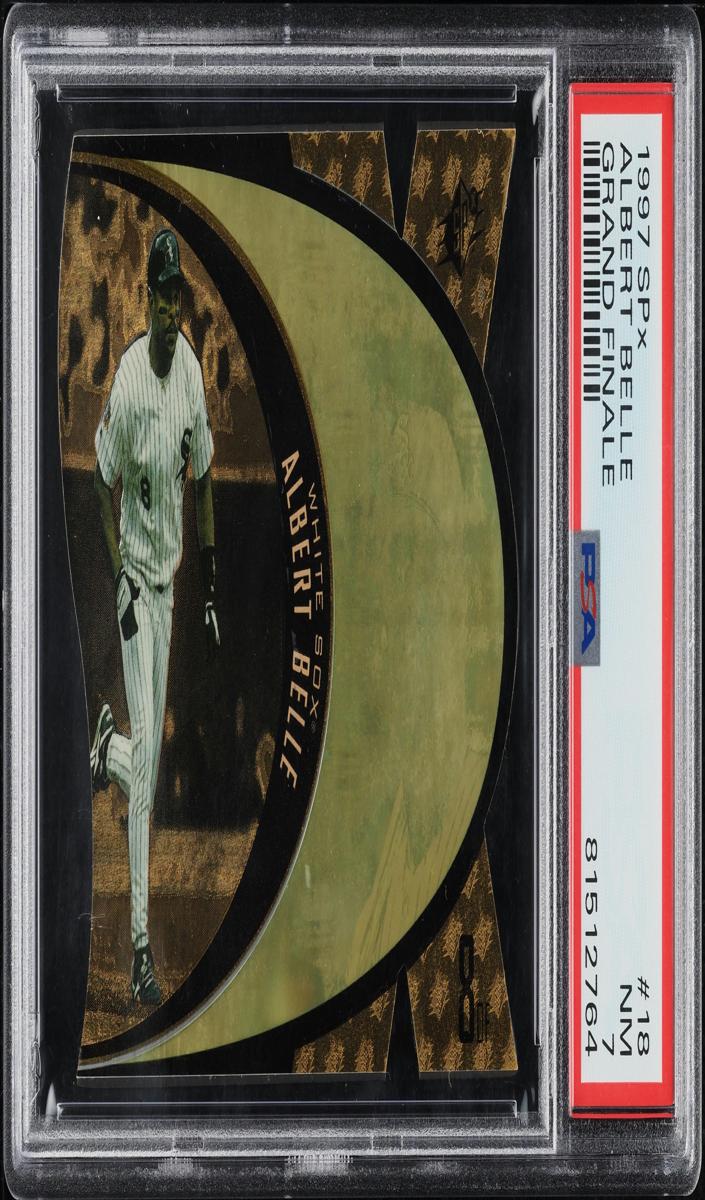 1997 SPx Baseball Grand Finale Albert Belle #SPX18 PSA 6.5