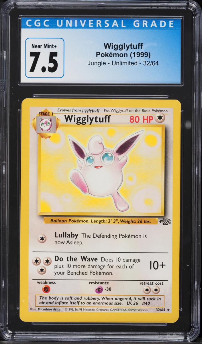 Wigglytuff 1999 Pokemon Jungle