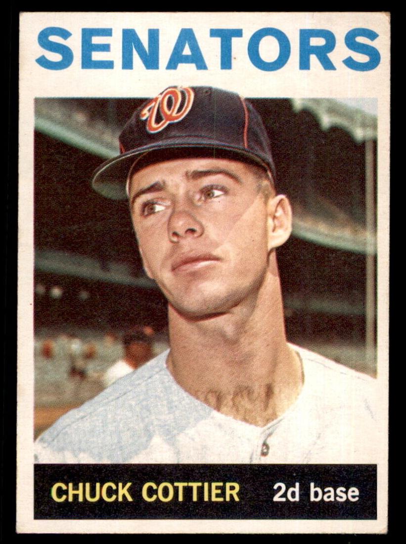1964 Topps Chuck Cottier #397 card
