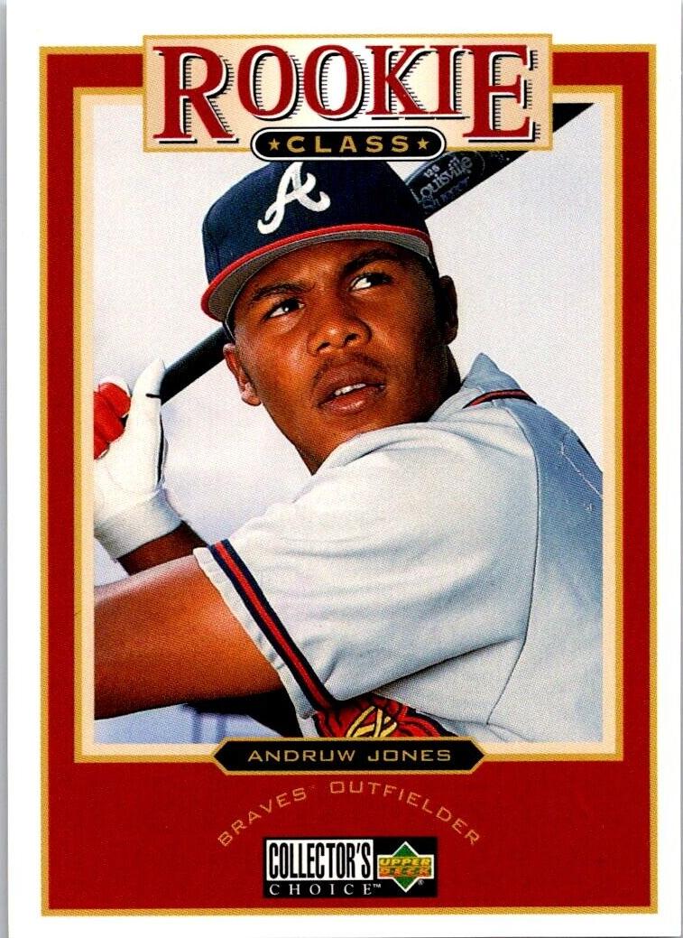Andruw Jones 1997 Collector's Choice Baseball