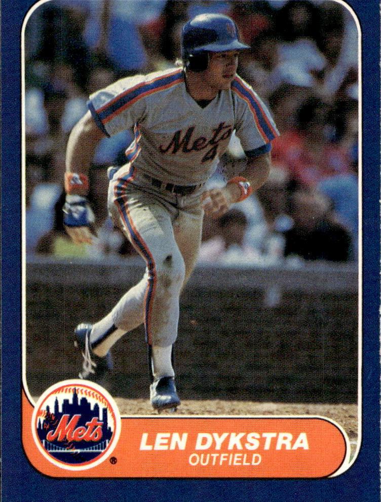 1986 Len Dykstra #78