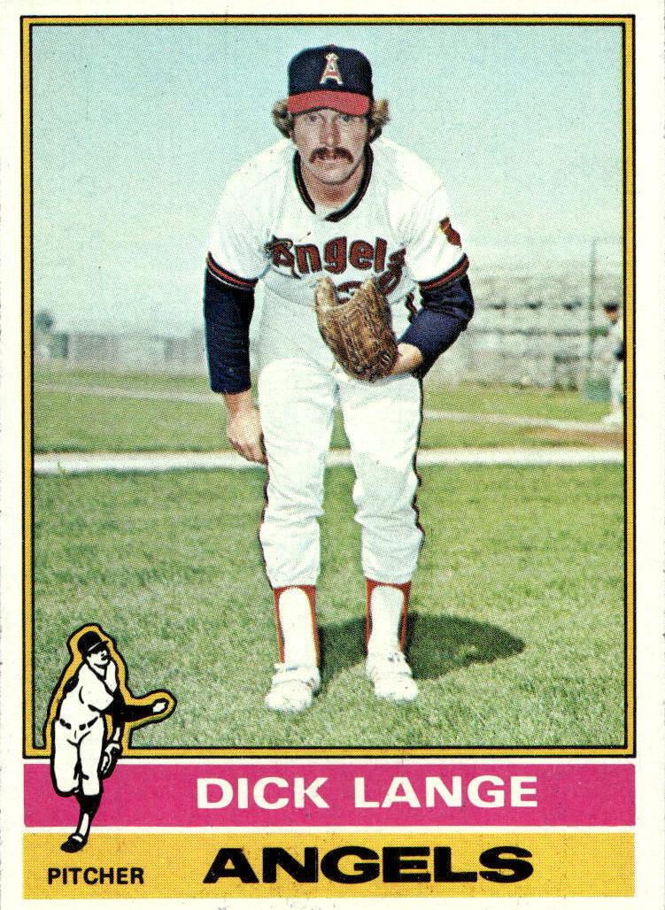 1976 Topps Dick Lange #176 card