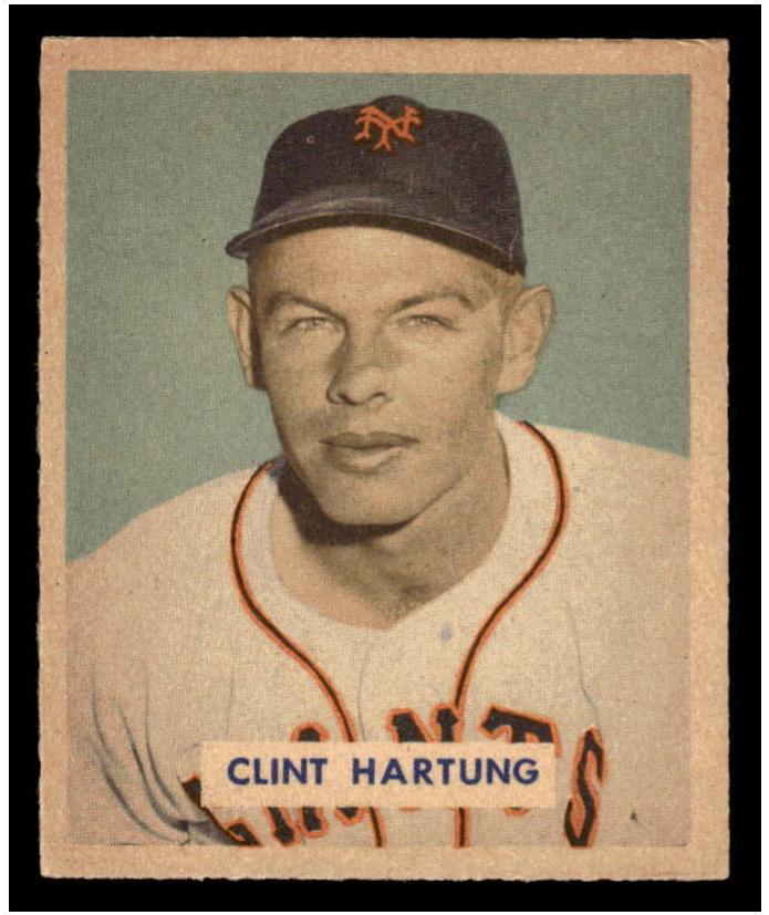 1949 Clint Hartung #154