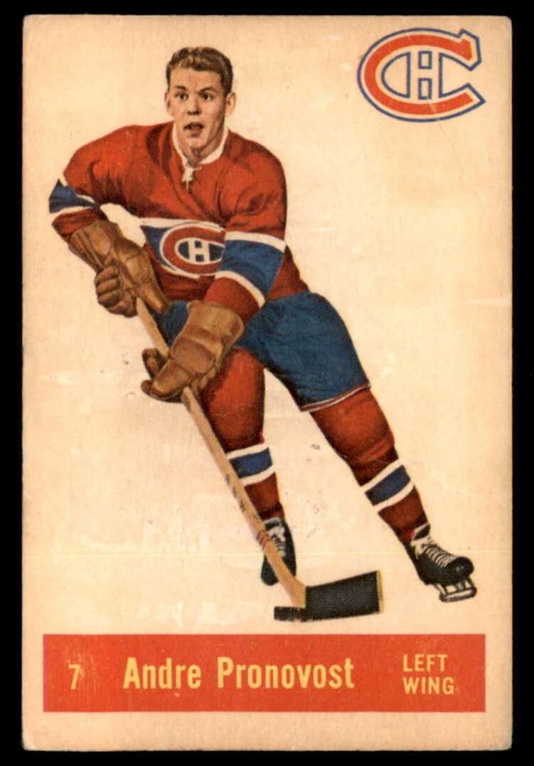 1957 Andre Pronovost #7