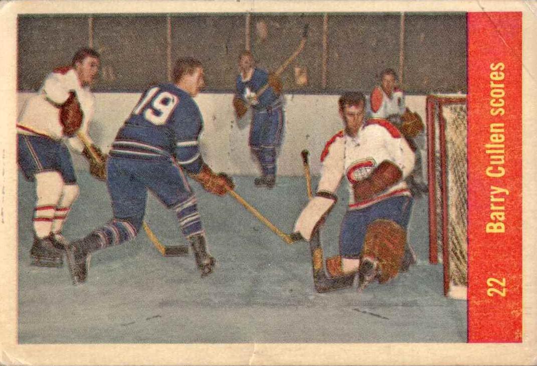 1957 Barry Cullen Scores #22