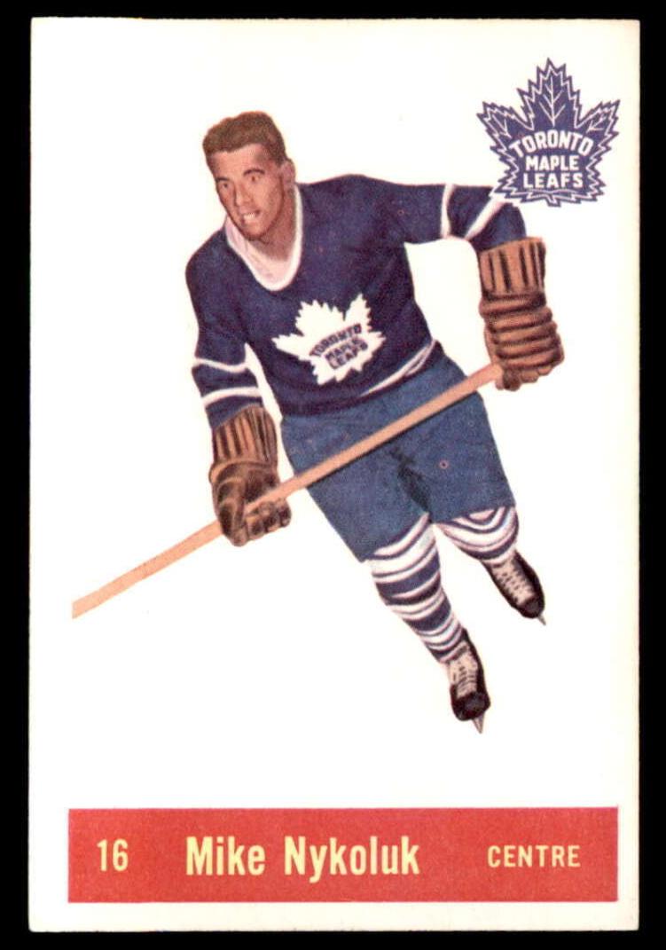 1957 Mike Nykoluk #16