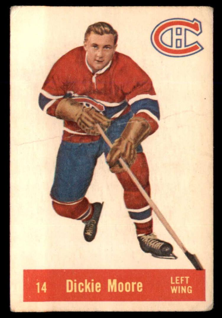 1957 Dickie Moore #14