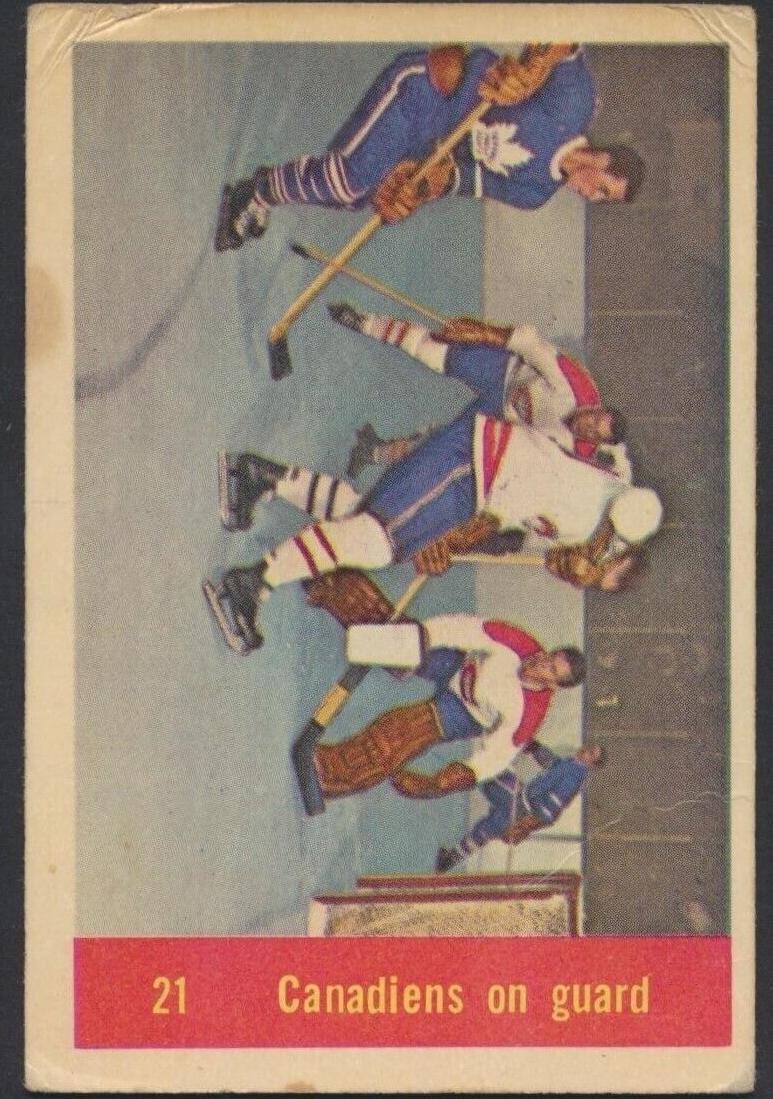 1957 Canadiens on Guard #21