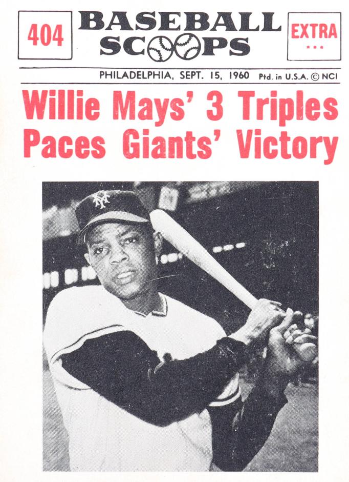 1961 Willie Mays #404