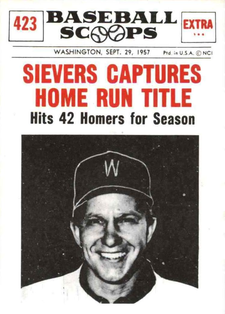 1961 Roy Sievers #423