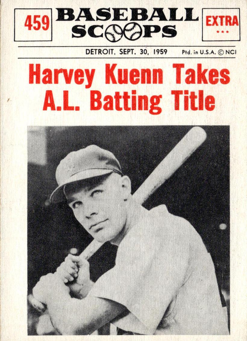 1961 Harvey Kuenn #459