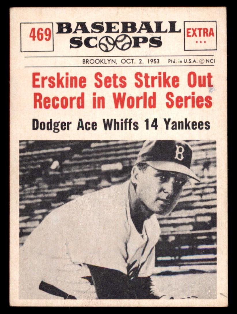 1961 Carl Erskine #469