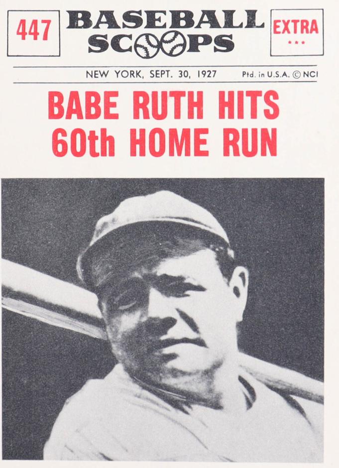 1961 Babe Ruth #447