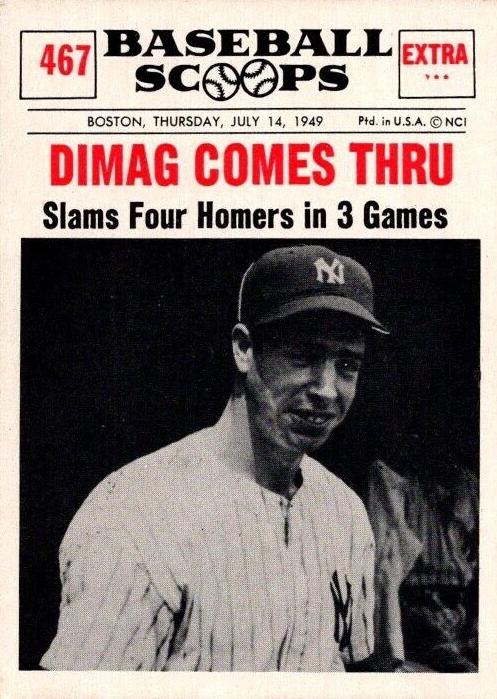 1961 Joe DiMaggio #467
