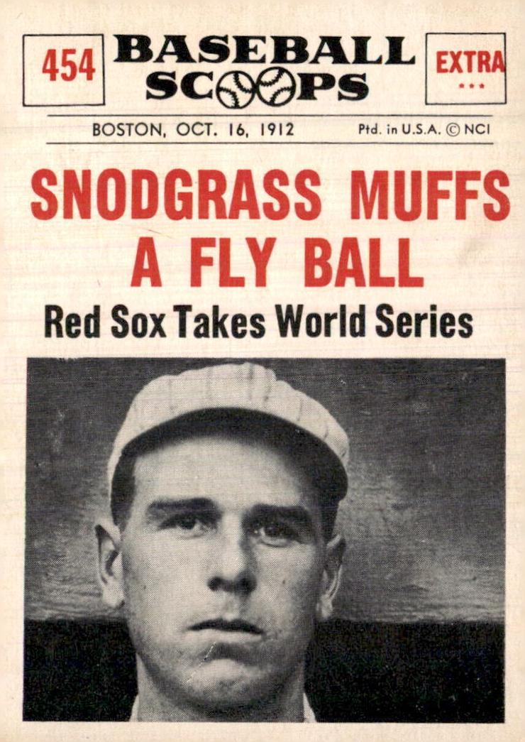 1961 Fred Snodgrass #454