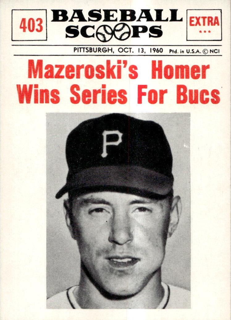 1961 Bill Mazeroski #403